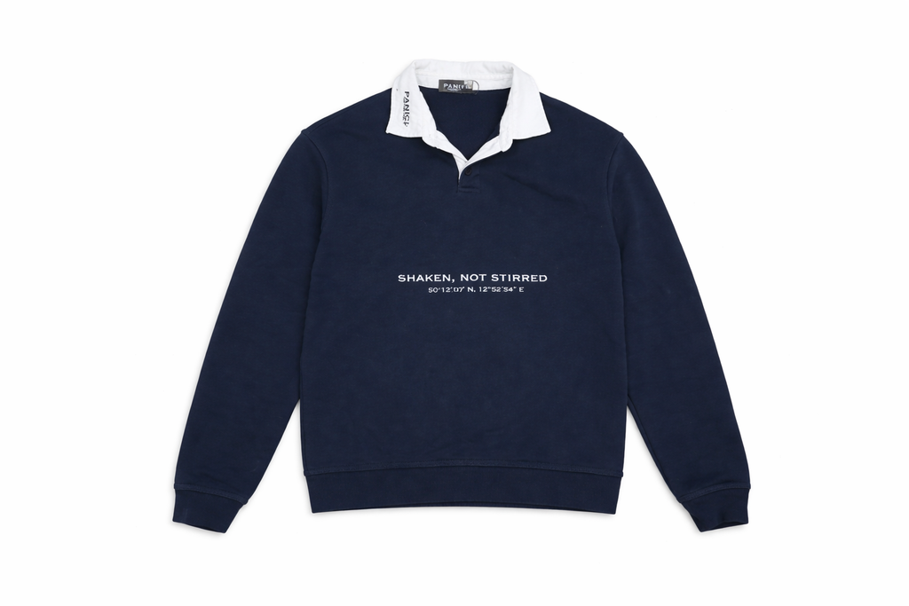 long sleeve collar sweater