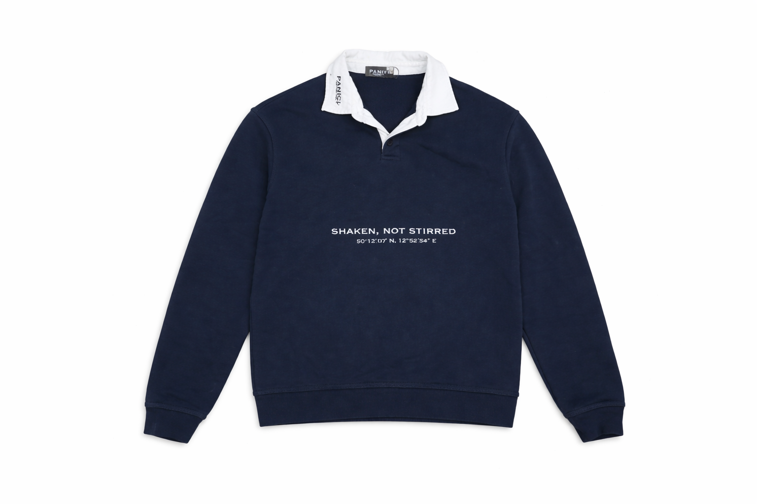 long sleeve collar sweater