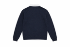 long sleeve collar sweater